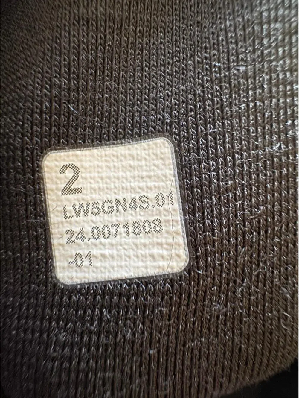 Lululemon Wunder Train Ribbed High Rise 28” Black Size 2 NWT